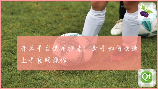 开云平台使用指南：新手如何快速上手官网操作